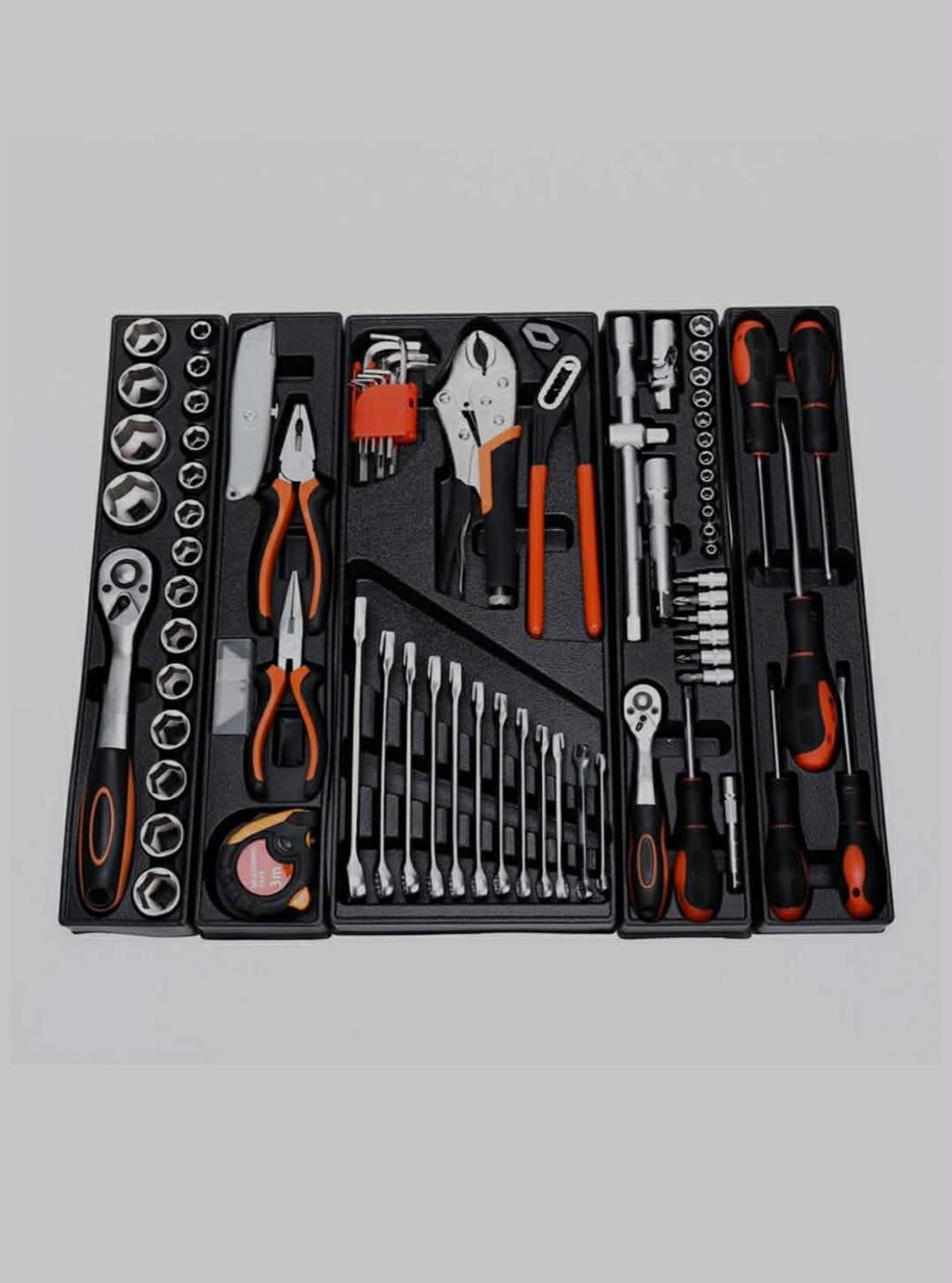 حقيبة الرجل المحترف: 85 قطعة كل ما تحتاجه للإصلاحات المنزلية والميكانيكية في مكان واحد